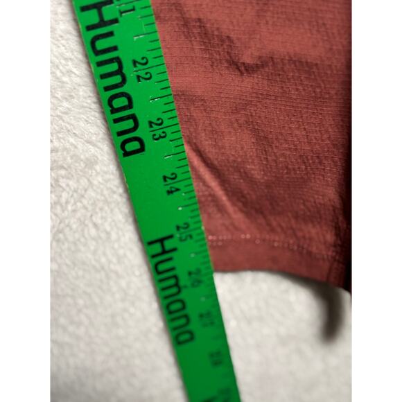 Athleta Trekkie Hybrid Crop Tight Womens Size 6 Cognac - Picture 9 of 9